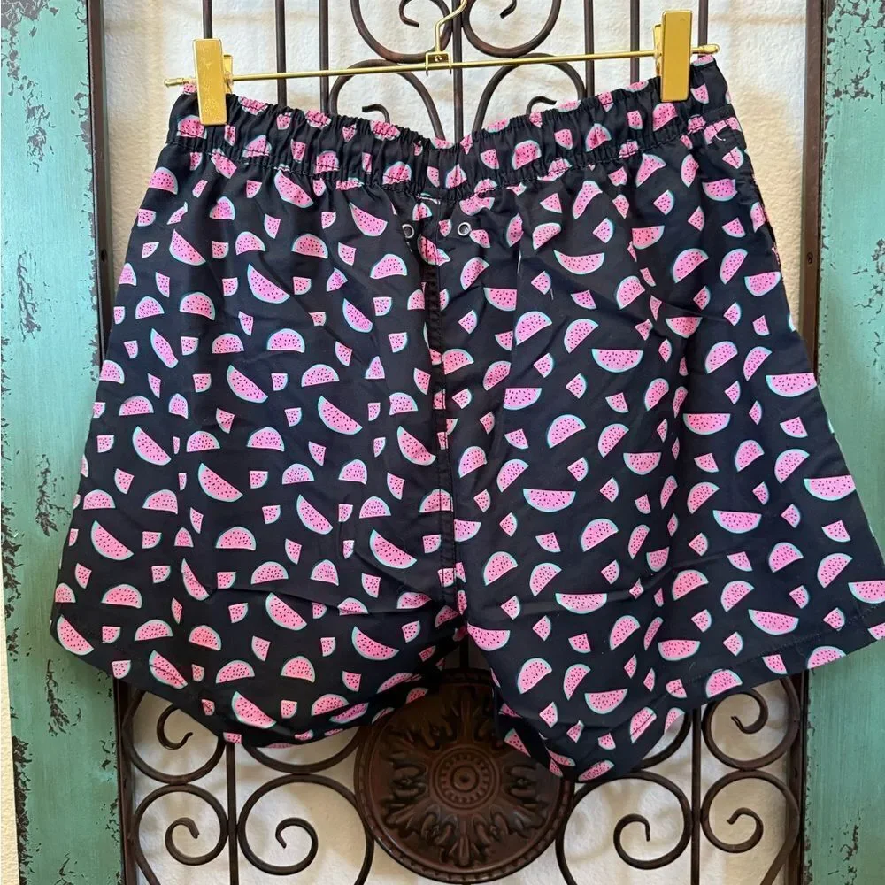 Watermelon Print Swim Shorts Men's small. Lined never been worn.